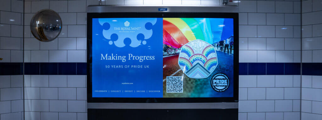 Celebrating 50 years of Pride UK / The Royal Mint preview banner